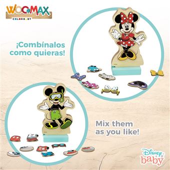 Juego magnético vestidos Minnie y Mickey Disney WOOMAX, Juegos estimulantes  para niños, Los mejores precios | Fnac