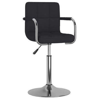 Vidaxl Negra Silla De Comedor Tela
