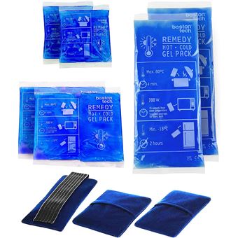 Bolsa gel frio/calor Remedy ME101, para nevera y microondas. Incluye 6  bolsas y 3 cubiertas., Otros, Los mejores precios