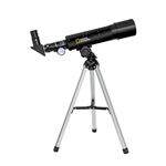 Telescopio para Niños 50/360 refractor NATIONAL GEOGRAPHIC con Trípode de Mesa Regalo Comunión