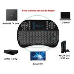 I8 Wireless MINI Keyboard USB Air Mouse backlit Touchpad For Smart Android TV Box Play Game pc Built-in Lithium Battery