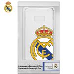 Carcasa para Samsung G955 Galaxy S8 Plus Licencia Fútbol Real Madrid Transparente