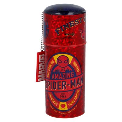 Botella de plástico Spiderman 350 ml Rojo