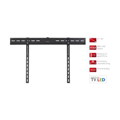 Soporte Tv Pared Fonestar Stv-634n 32"-63" 65kg Max