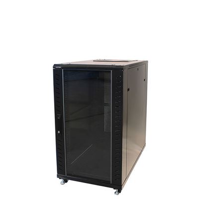 Kimex Armario Rack De Suelo 19"" 600 X 1000Mm, Alto 24U