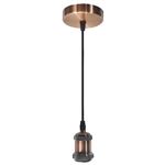 Pendel Vintage de Metal E27 Cobre 7hSevenOn Deco