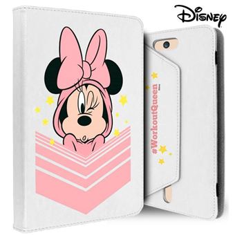 Funda Ebook Tablet 10 pulgadas Universal Licencia Disney Minnie Blanco