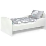 Leomark Cama Infantil completa de madera blanco marco somier muebles para niños moderno dormito con 14070.