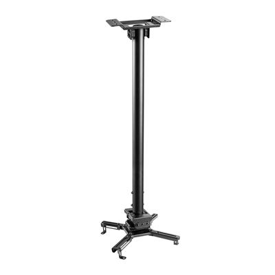 Soporte De Techo Para Proyectores, Altura 75-115cm, Negro