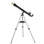 Telescopio Refractor 60/800 AZ Stellar Acromático con filtro solar y adaptador móvil BRESSER