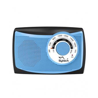 Impulso más lejos Edición Radio Portatil Sytech Azul am/fm, Pila Y Red (sytech) Sy1652a Colot Negro -  Radio portátil - Los mejores precios | Fnac