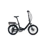 Bicicleta Plegable Electrica Coluer E-transit Lover Negra