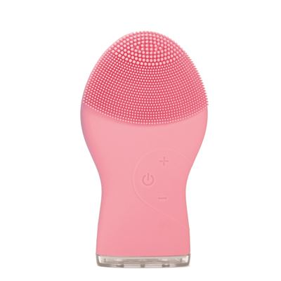 Cepillo Facial Sónico Rosa Jocca Doble Función: Masaje Y Limpieza, 2 Velocidades