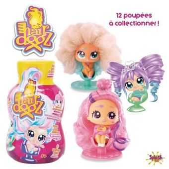 Muñeca en botella de champú Hairdooz glitter wave 2 Splash Toys - 1