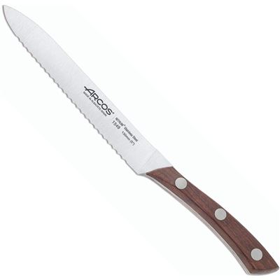 Cuchillo Tomatero Arcos Natura Madera Hoja 130mm