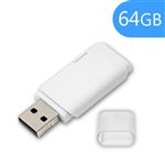 Pen Drive USB x64 GB 2.0 COOL Cover Blanco