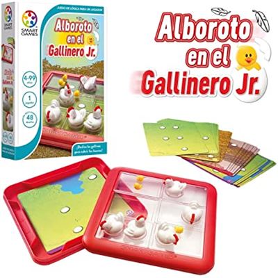 Puzle infantil Smart Games Alboroto en el Gallinero +4 años