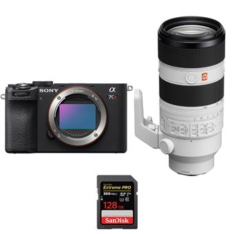 Cámara EVIL Sony A7CR Negro + FE 70-200mm f/2.8 GM OSS II + 1 SanDisk 128GB Extreme PRO UHS-II SDXC 300 MB/s + PDF 20 TÉCNICAS PARA MEJORAR SUS FOTOS - 1