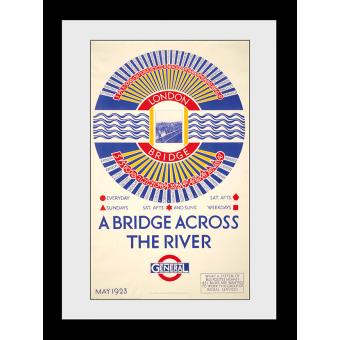 Fotografia enmarcada Transport For London London Bridge 60x80cm