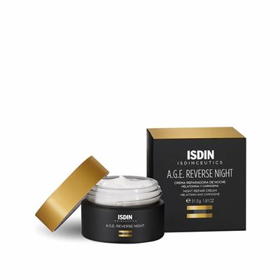 Isdin Crema Facial Reparadora De Noche A.g.e Reverse Night 50 G