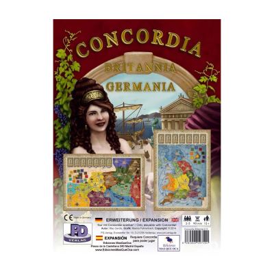 Juego De Mesa ediciones mas que oca concordia exp. britannia y germania erweiterung zu