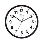 Reloj de Pared Negro con Esfera Blanca Thinia Home