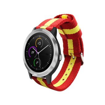 Pulsera de Nailon para Garmin Vivoactive 3 /Suunto 3 /Polar 20mm de ESPAÑA - Gualda