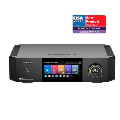 Eversolo Negro Reproductor De Audio En Red Dmp-A10 Con Dac Es9039 Pro Y Pantalla Táctil