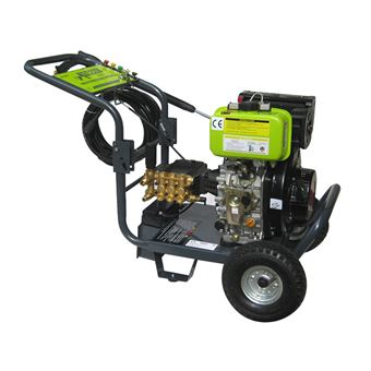 Hidrolimpiadora Alta presión diésel 3000PSI 205BAR + Arranque Eléctrico Varan Motors 93002 - 1