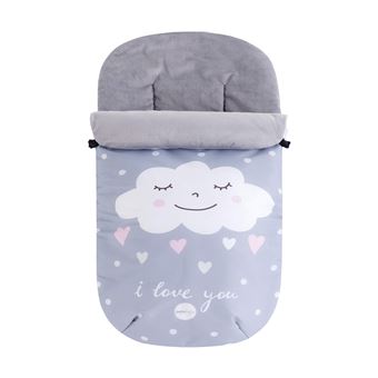 Saco Polar Pekebaby Grupo 0 Impermeable Nuvola Rosa