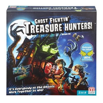 Juego De Mesa mattel ghost fightin treasure hunters games tesoro escondido y estrategia colaborativo