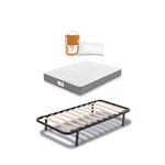 Pack Colchon Flex Visco Supreme 105x200 + Somier Dormilon con patas + Almohada Lider