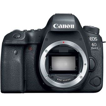 Cámara digital Réflex Canon EOS 6D Mark II Cuerpo + PDF 20 técnicas para mejorar fotos - 1
