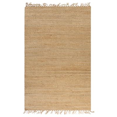 Alfombra vidaXL, de yute tejida a mano 120x180 cm natural