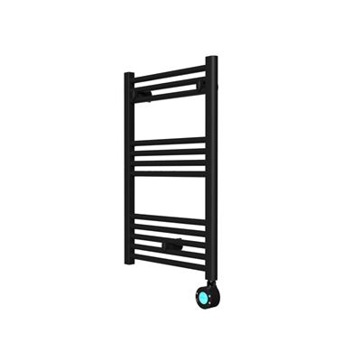 Secatoallas / Toallero Eléctrico De Bajo Consumo Rointe Elba Plus 11 Tubos 300w Negro Mate Ral 9005
