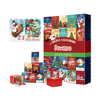 Calendario de Adviento Puzzle Navidad, Calendario y planning, Los