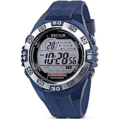 Reloj Sector street fashion reloj para Hombre Digital de Cuarzo con brazalete de Goma R3251372315