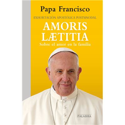 Libro Amoris Laetitia de papa francisco exhortación postsinodal sobre el en familia documentos mc nº 59 tapa