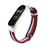 Pulsera de Nailon para Xiaomi Mi Band 4 / Band 3 colores bandera de Francia_0