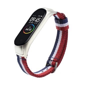 Pulsera de Nailon para Xiaomi Mi Band 4 / Band 3 colores bandera de Francia