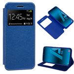 Funda Flip Cover Samsung A405 Galaxy A40 Liso Azul