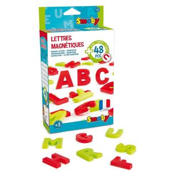 48 letras mayusculas magneticas