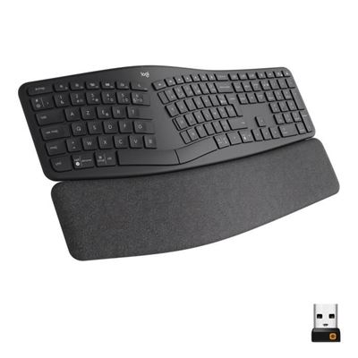 Logitech Teclado Ergonómico Inalámbrico K860 Ergo Posición Del Teclado En Dos Partes