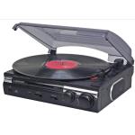 Giradiscos Grabación Encoging Negro