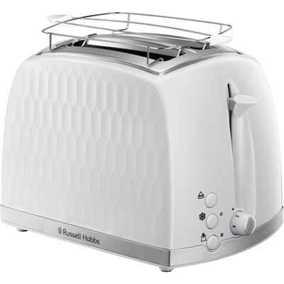Tostadora Honeycomb, Russell Hobbs-26060-56, Para 2 Rebanadas, Funciones Descongelar