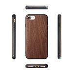 Funda de Móvil, madera con textura para Apple iPhone 6 / 7 / 8 4.7"", Nuez