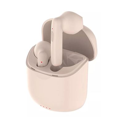 Auriculares Dam Tws Tune J220 Bluetooth 5.3 Rosa Claro