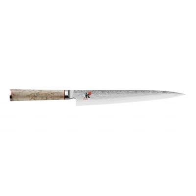 Miyabi Carving Knife sujihiki longitud de la hoja 24 cm diseño damasco cuchillo 5000