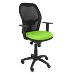 Silla de oficina ergonómica Piqueras y Crespo Modelo Jorquera tejido Bali pistacho 5