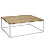 Mesa Centro Icub Industrial Vintage “ 80x120x37 cm. Blanco.